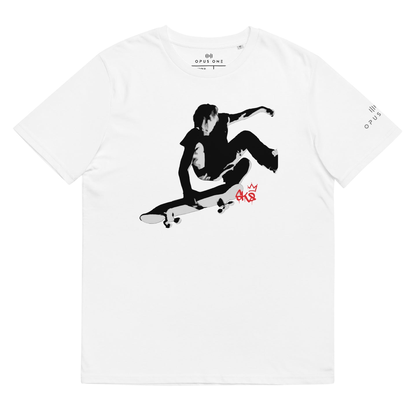 SK8 (v4) Unisex organic cotton t-shirt