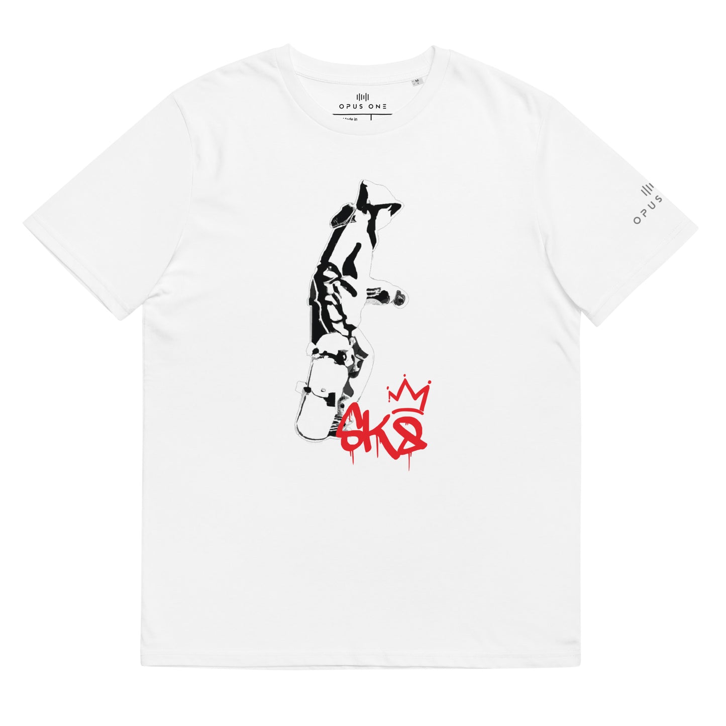 SK8 (v2) Unisex organic cotton t-shirt
