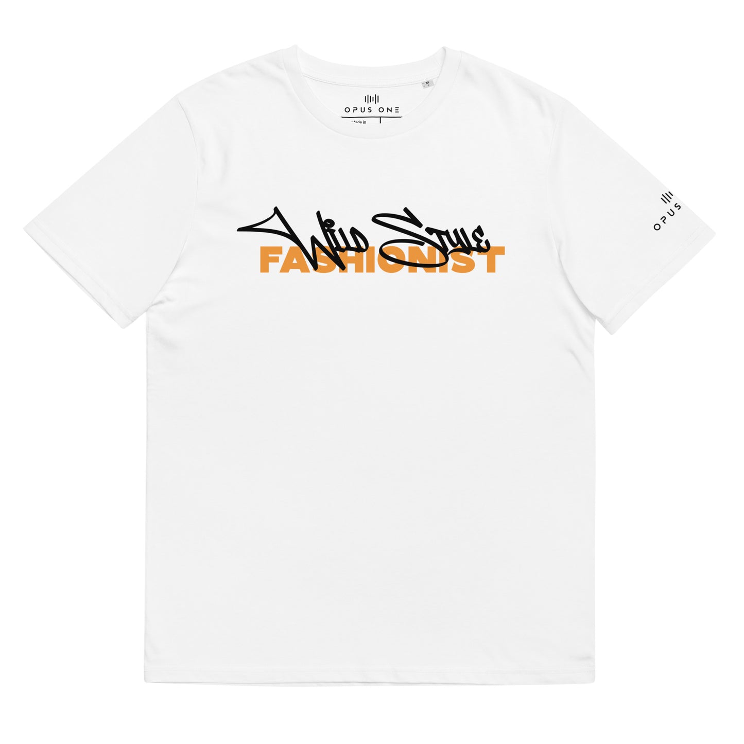 WSF (v2) Unisex organic cotton t-shirt (Black Text)