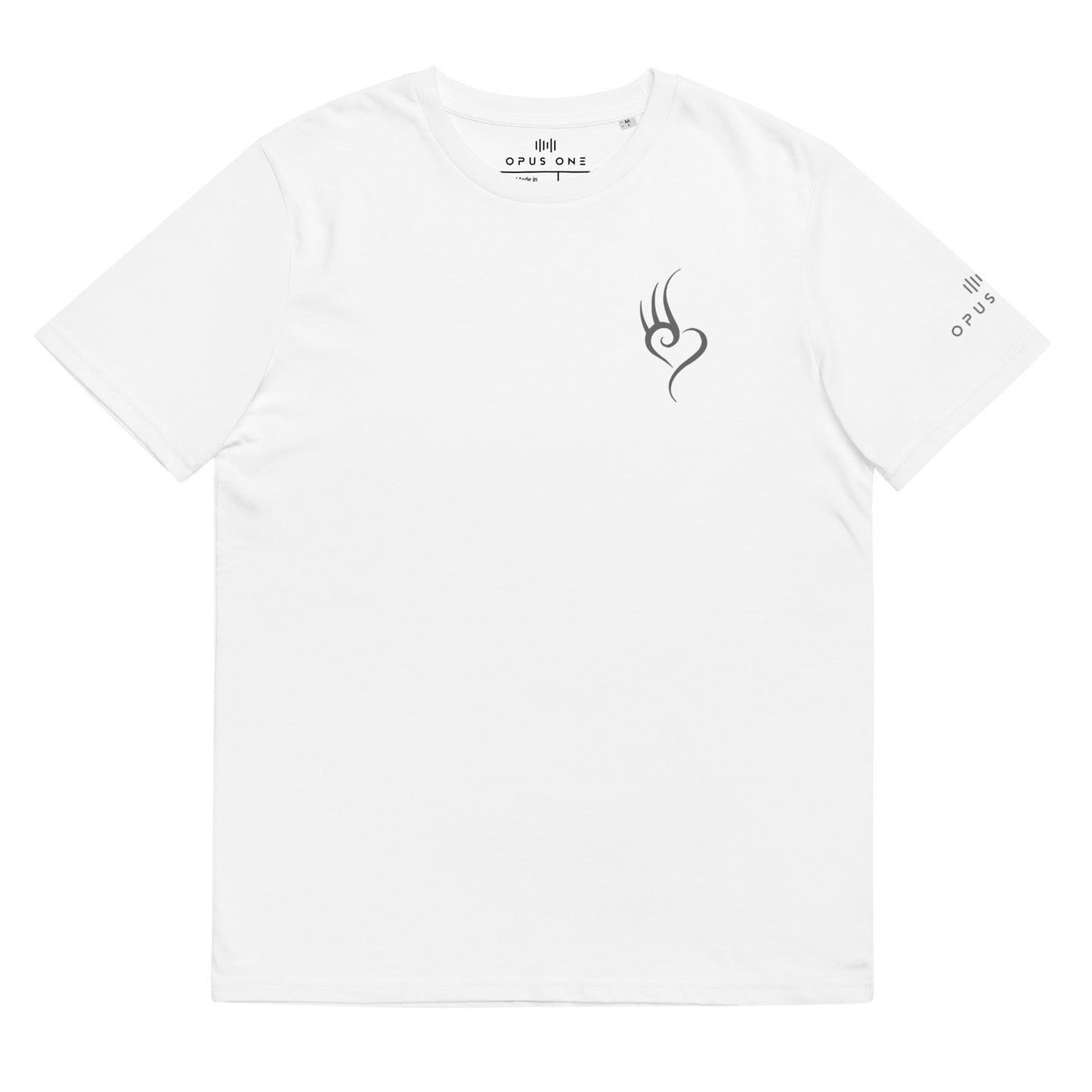 D&B (v2) Unisex organic cotton t-shirt (Grey Text)