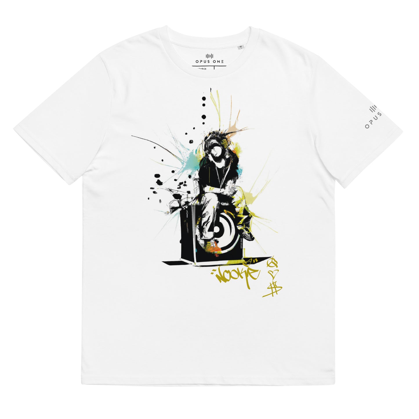Signature Series (Nookie v1) Unisex organic cotton t-shirt MAIN FRONT PRINT