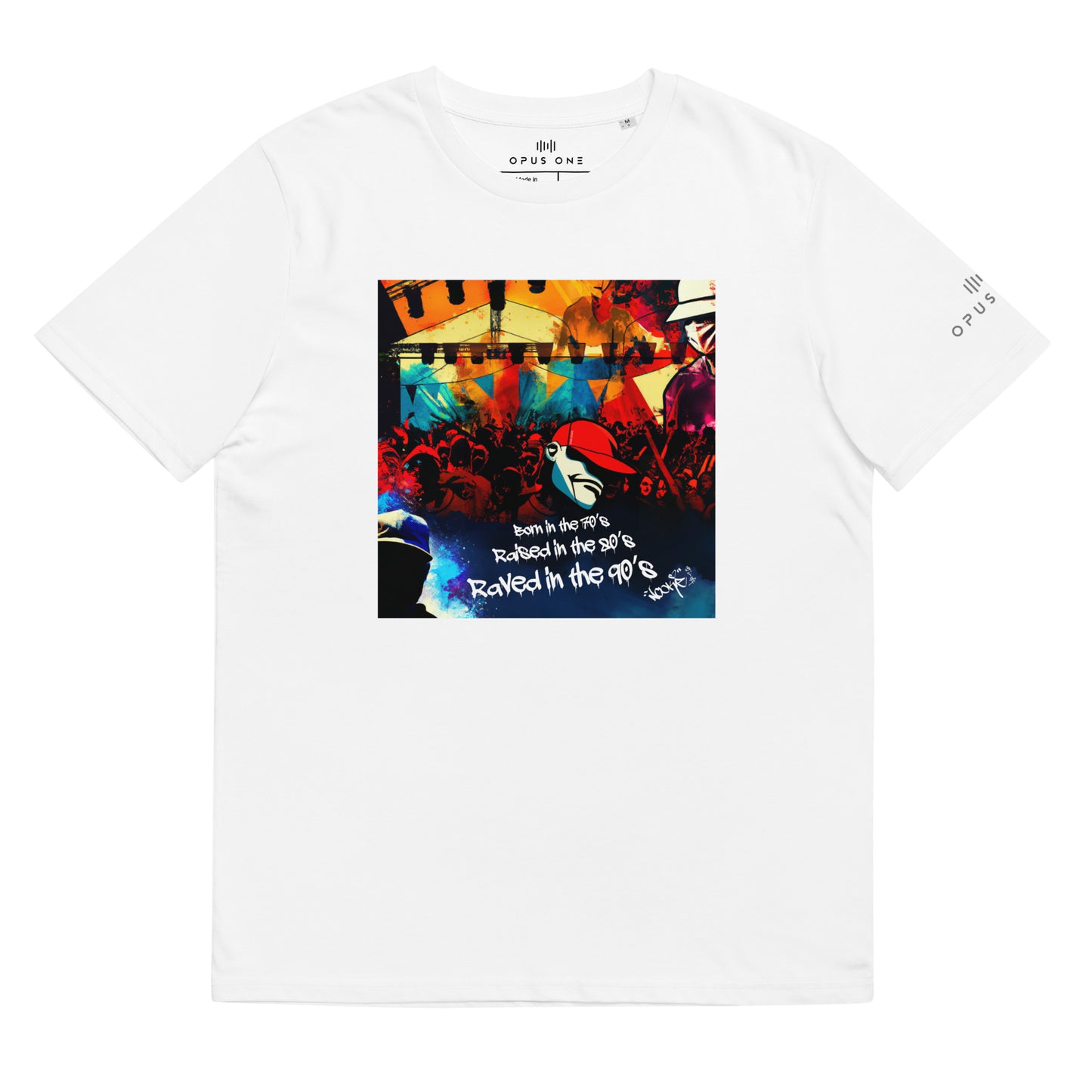 Signature Series (Nookie v12) Unisex organic cotton t-shirt MAIN FRONT PRINT