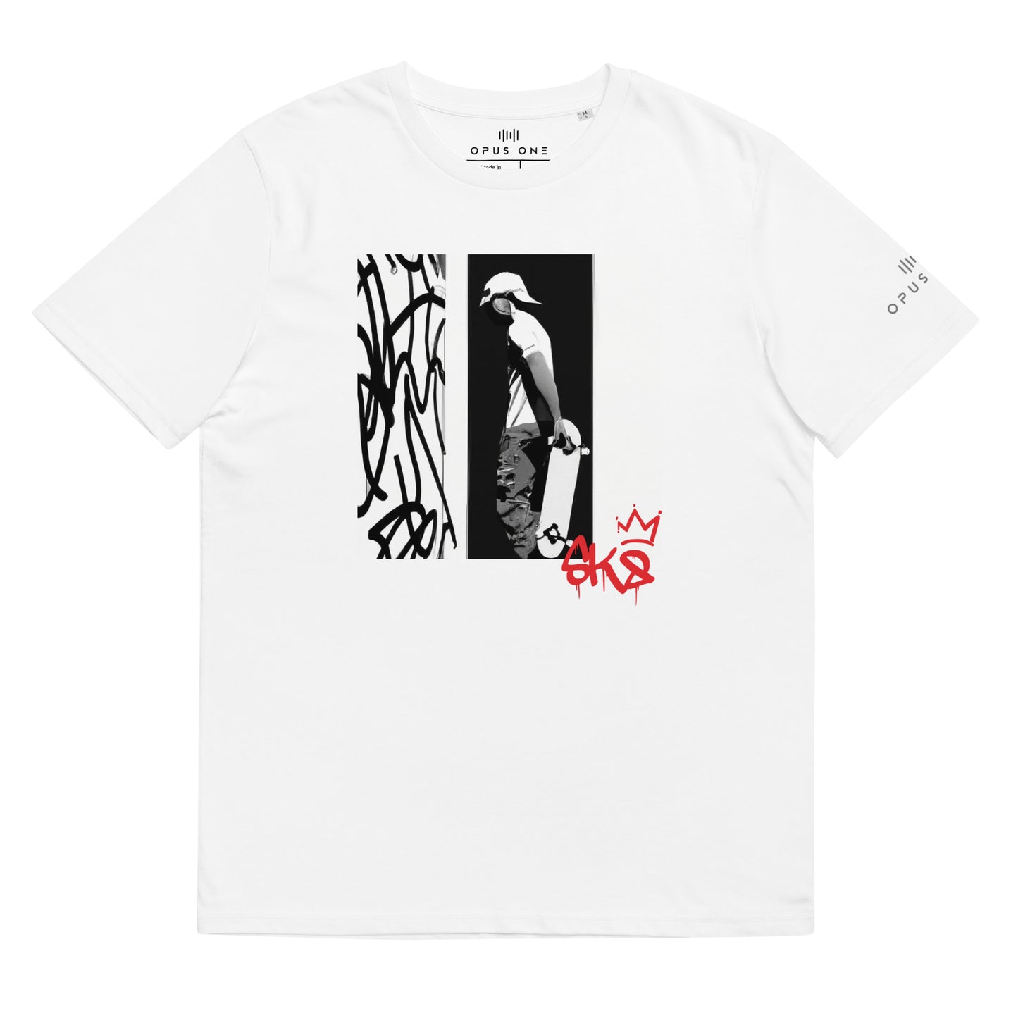 SK8 (v8) Unisex organic cotton t-shirt