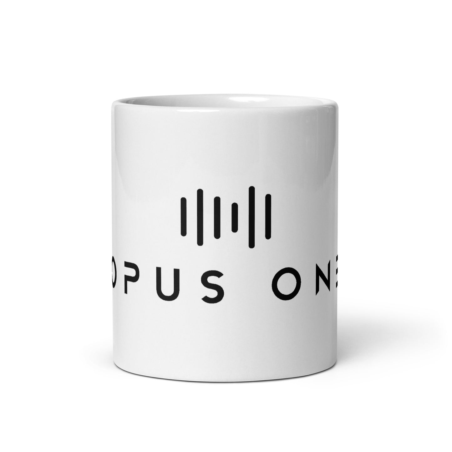 Opus One (v1) White glossy mug