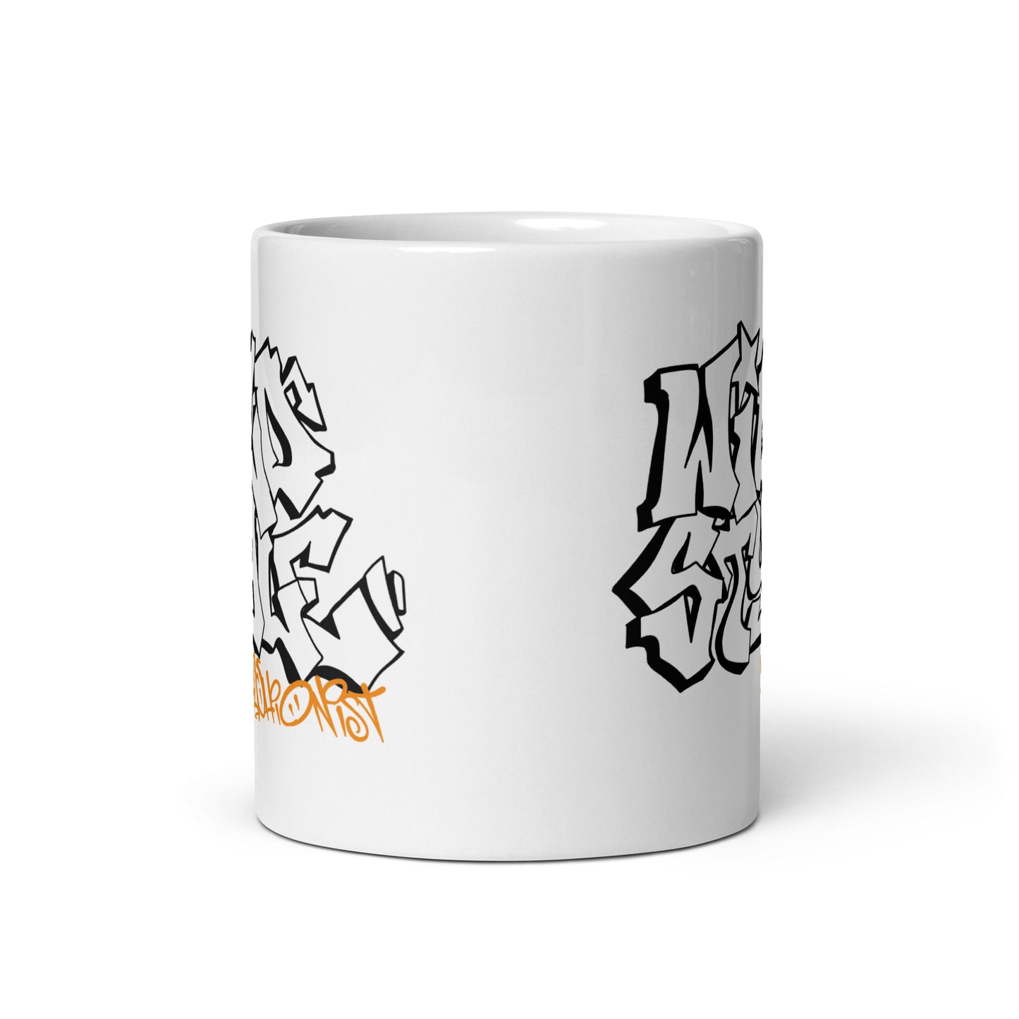 WSF (v4) White glossy mug