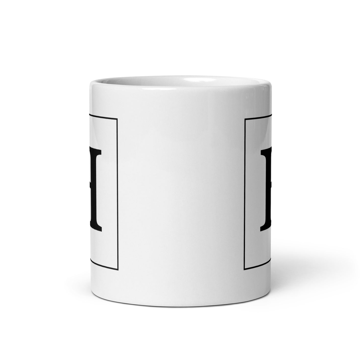 Hustle (v2) White glossy mug