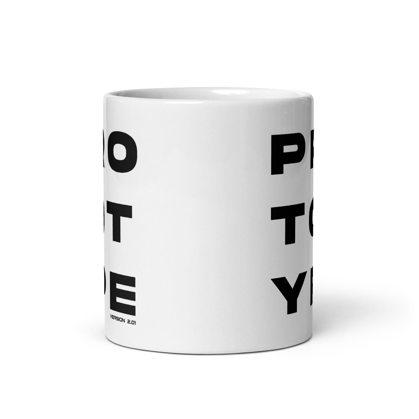 Prototype (v3) White glossy mug