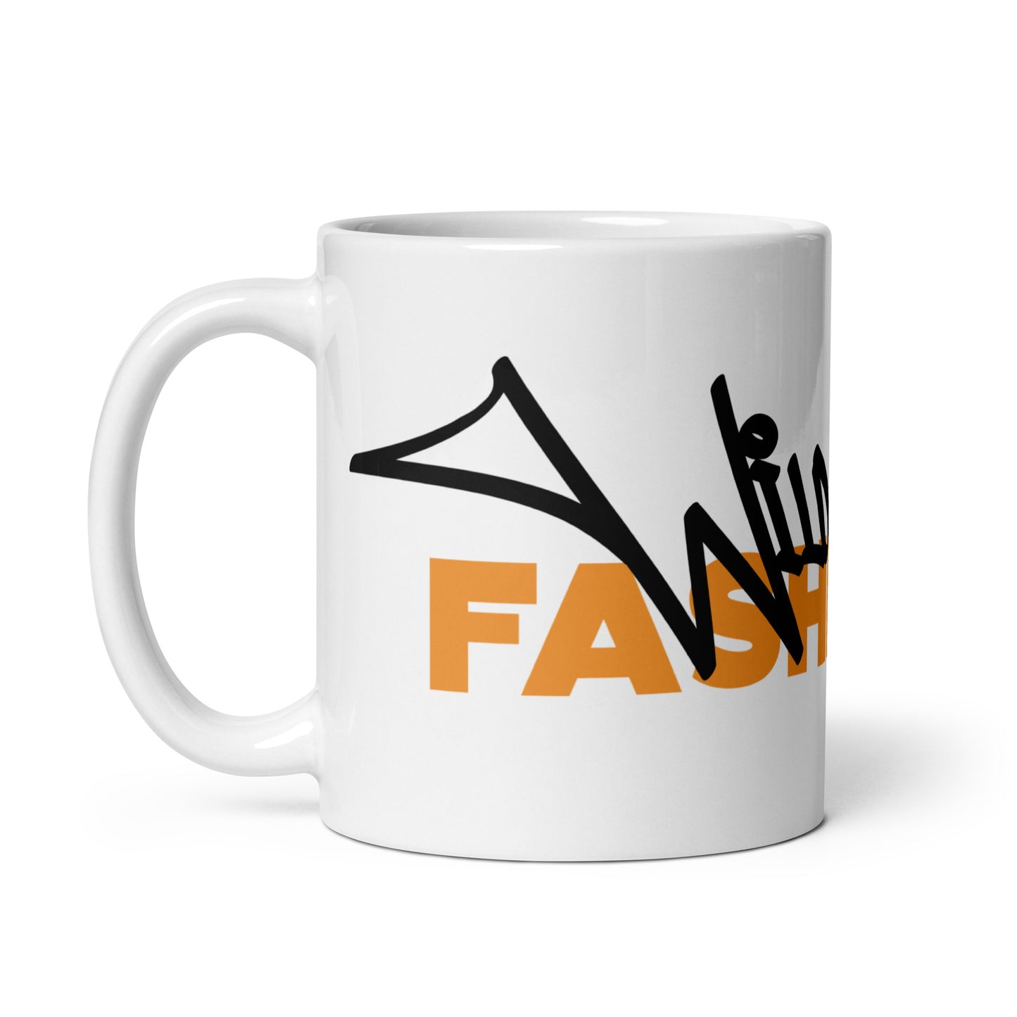 WSF (v2) White glossy mug