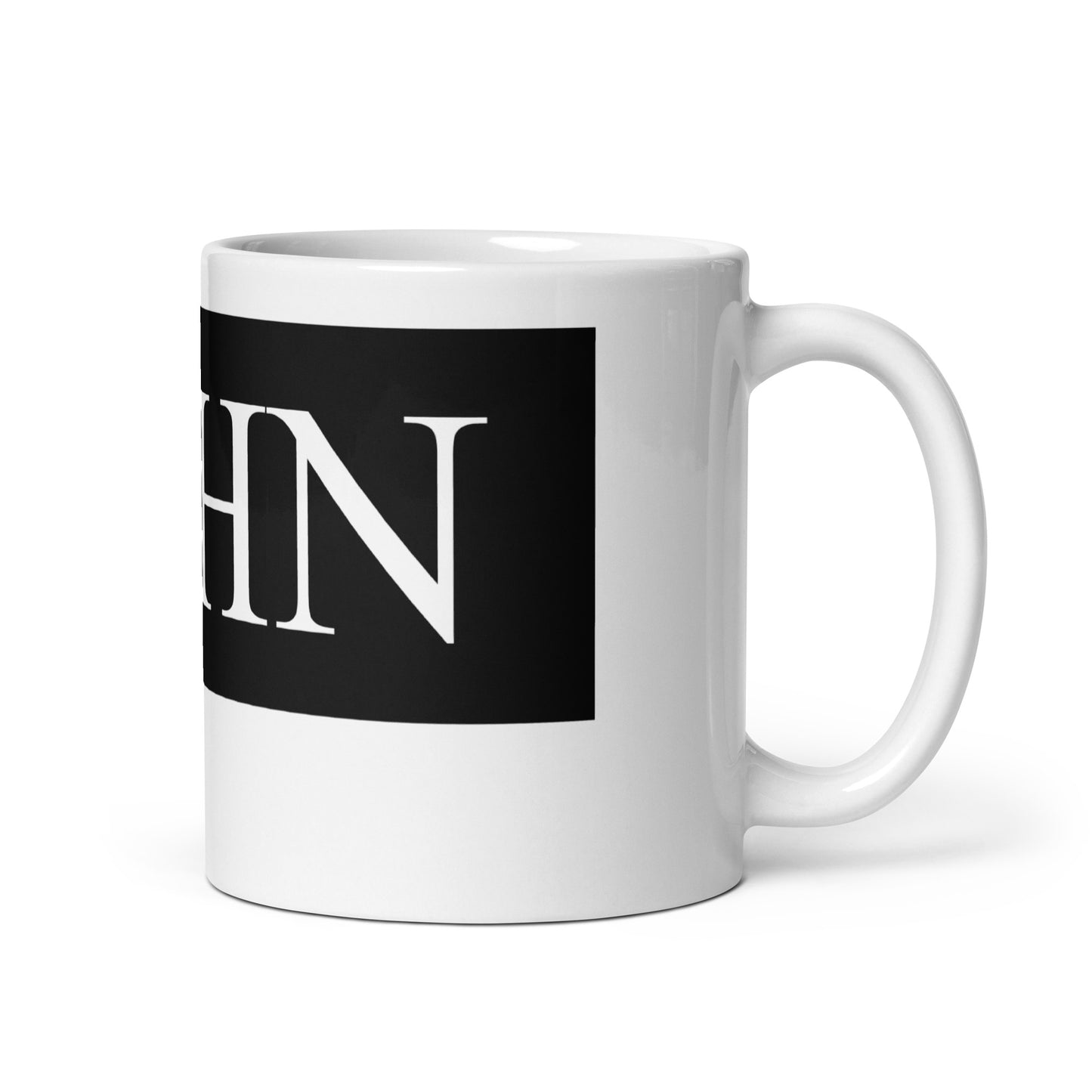 TCHN (v1) White glossy mug