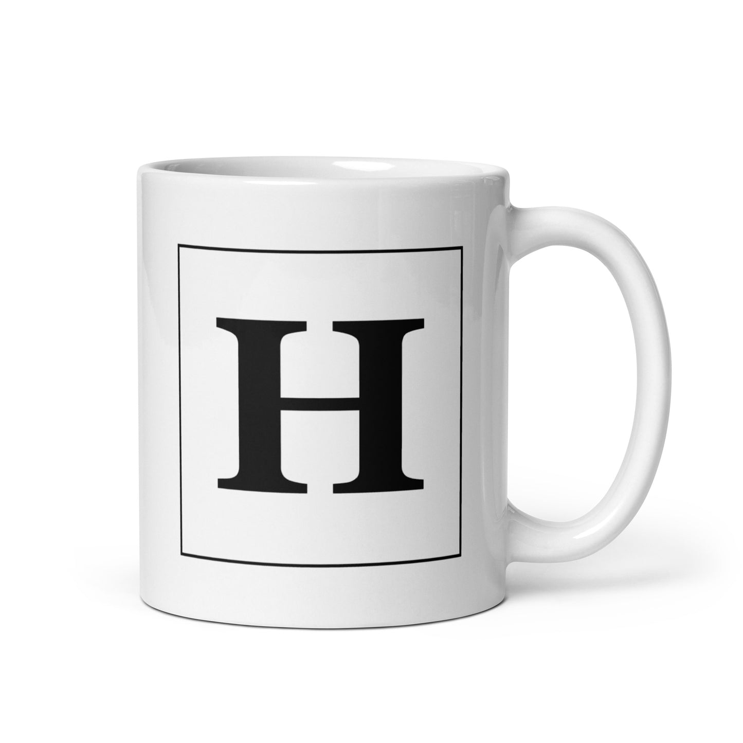 Hustle (v2) White glossy mug