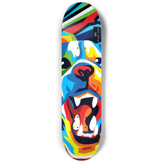 Angry Dog (v2) Custom Skateboard