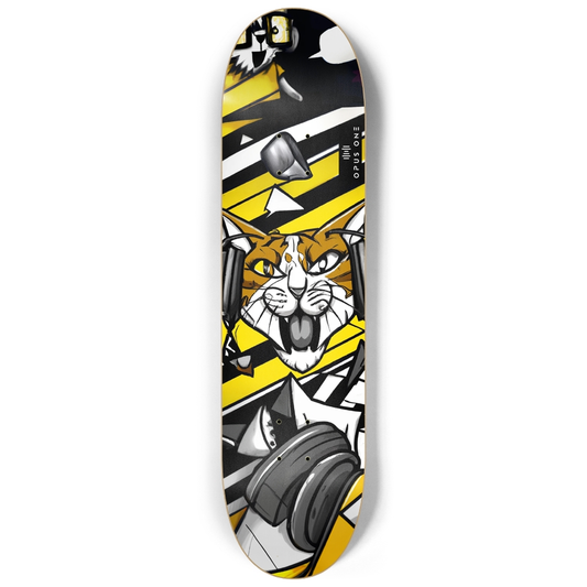 DJ Kitty (v6) Custom Skateboard