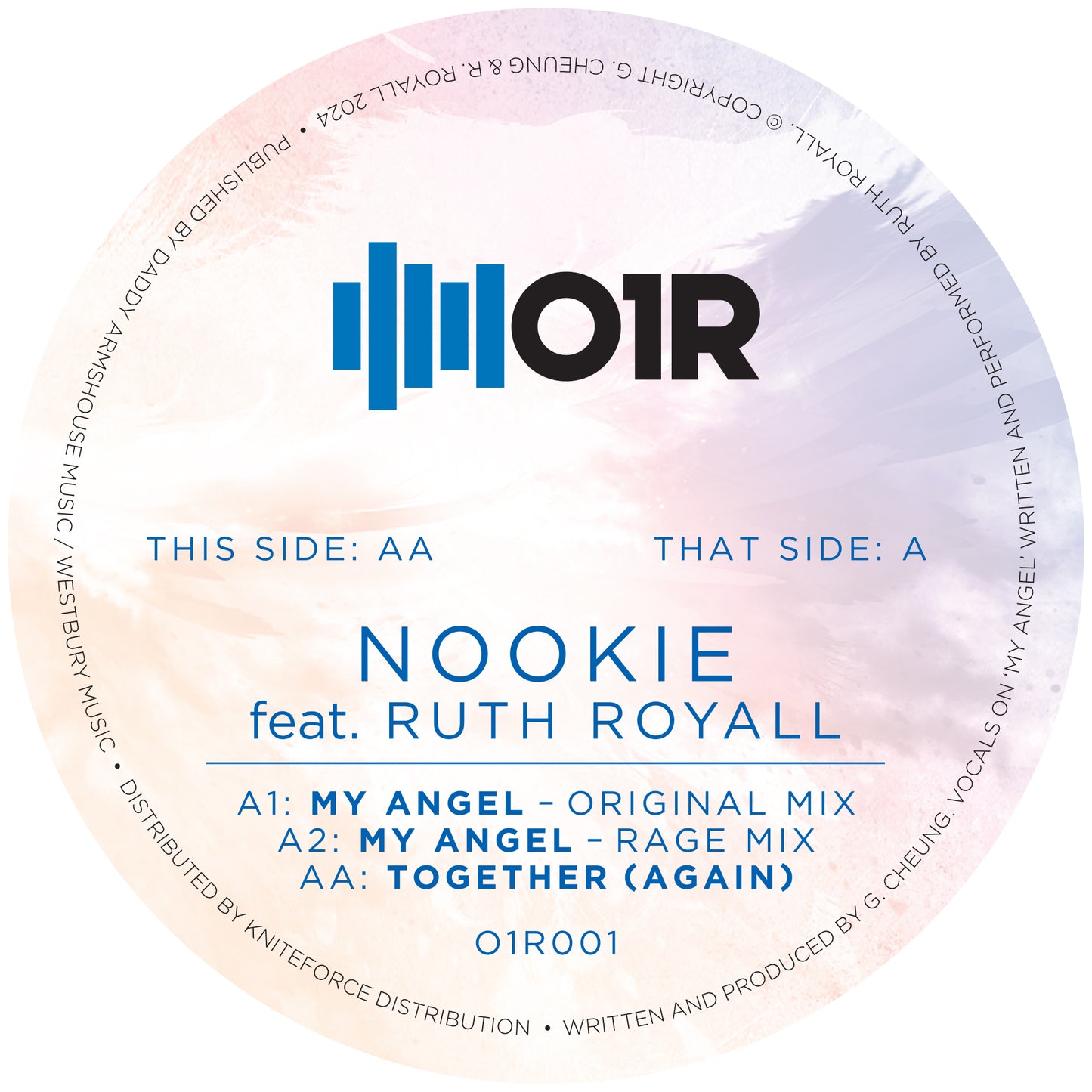 Nookie - My Angel (feat. Ruth Royall) / Together Again - O1R001