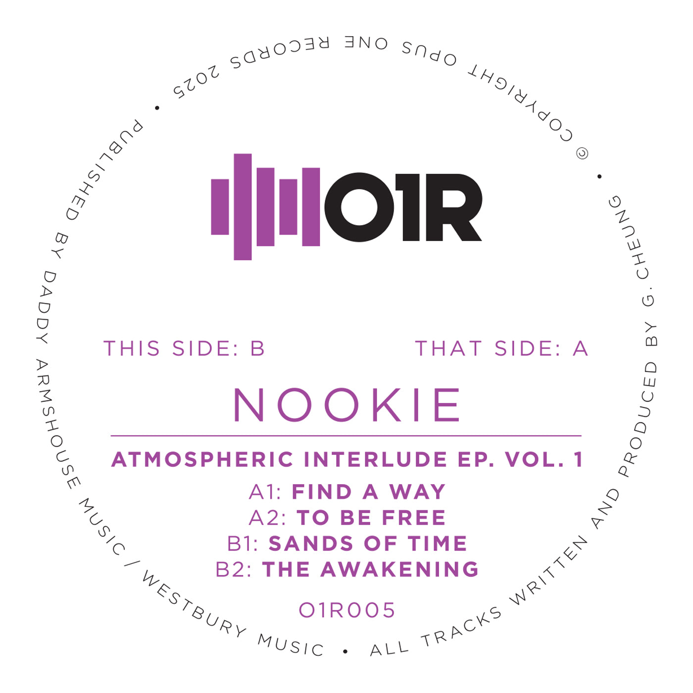 Nookie - Atmospheric Interlude EP - O1R005