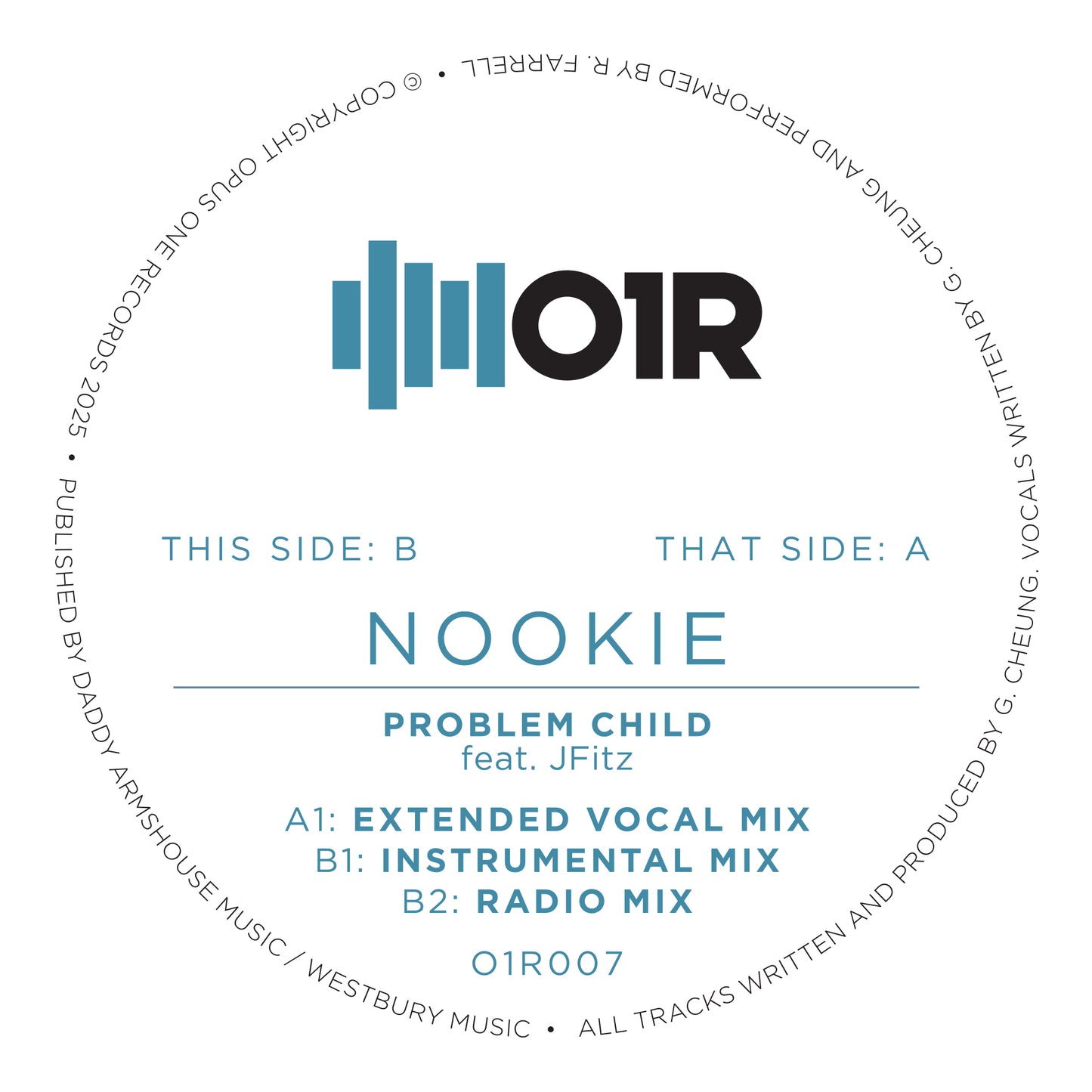 Nookie - Problem Child (feat. JFitz) Ltd Ed Vinyl