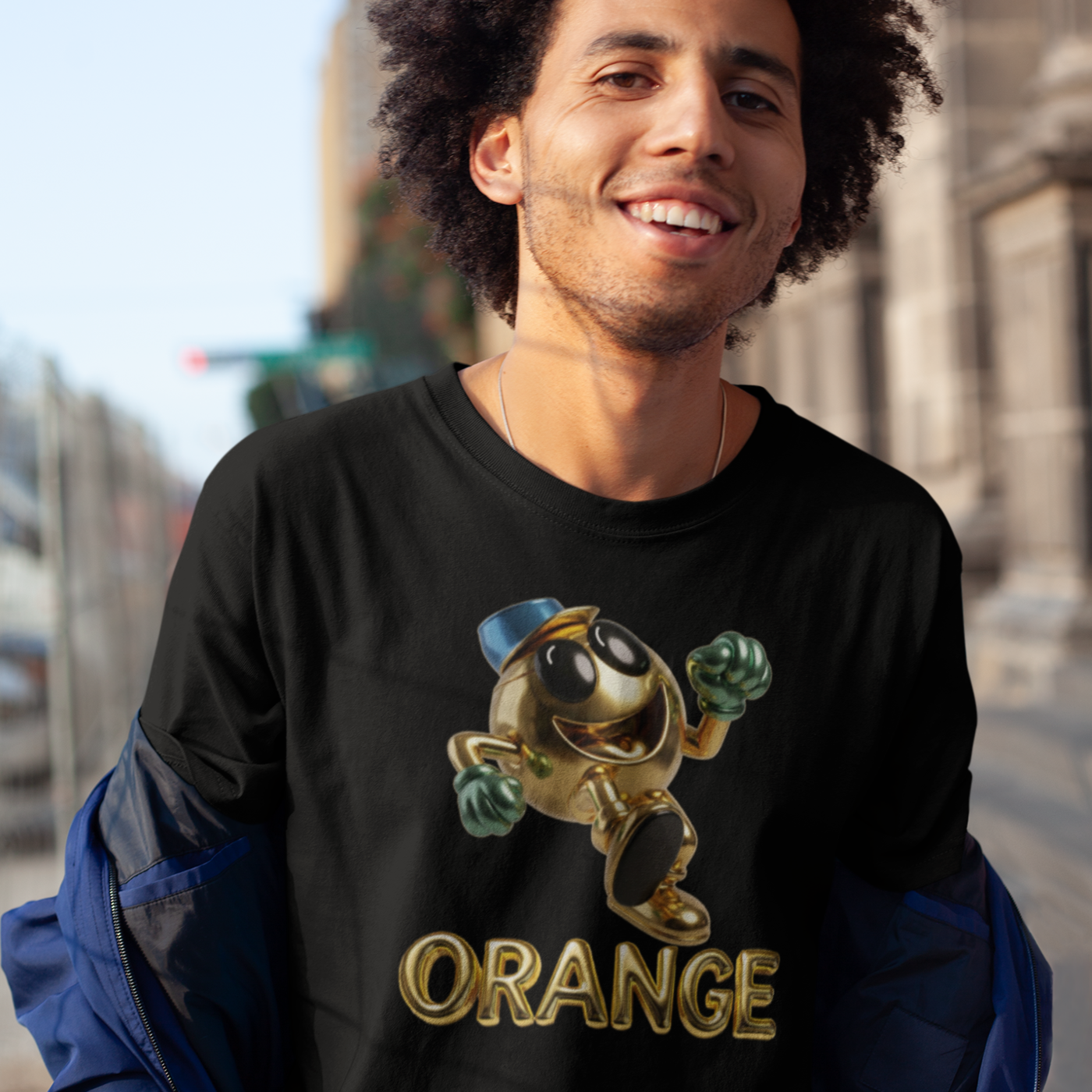 Limited Edition! Orange Gold Unisex Organic T-Shirt