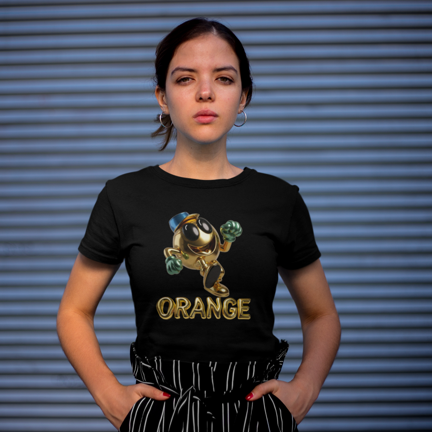 Limited Edition! Orange Gold Unisex Organic T-Shirt