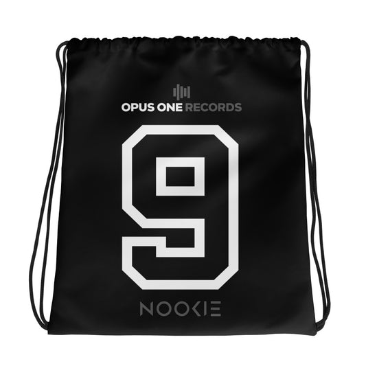 Opus One Records Drawstring bag (Black)