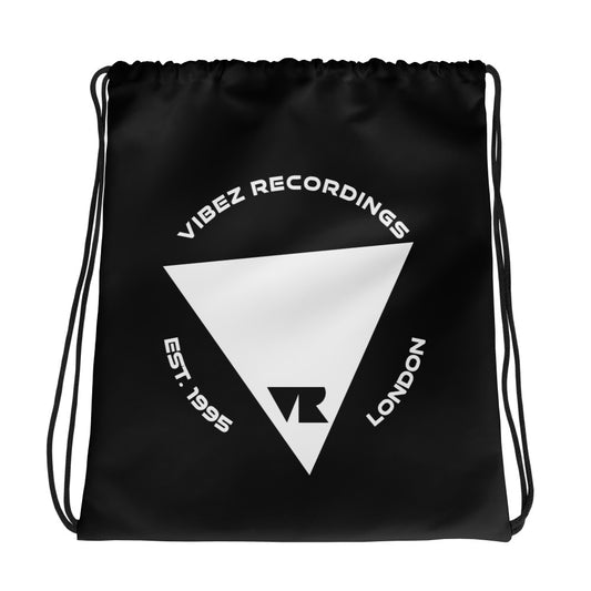 Vibez Recordings Drawstring bag (Black)