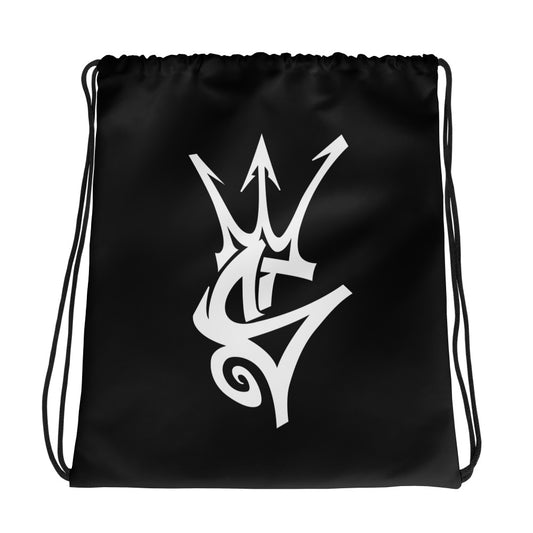 Wilder Stylez (WS Logo) Drawstring bag (Black)