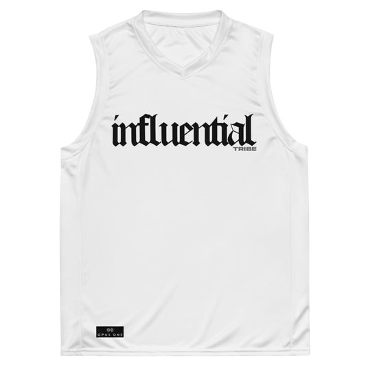 Tribe Influential (v3) Recycled unisex basketball jersey