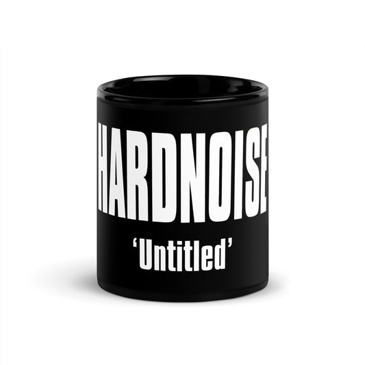 HARDNOISE 'Untitled' Black Glossy Mug