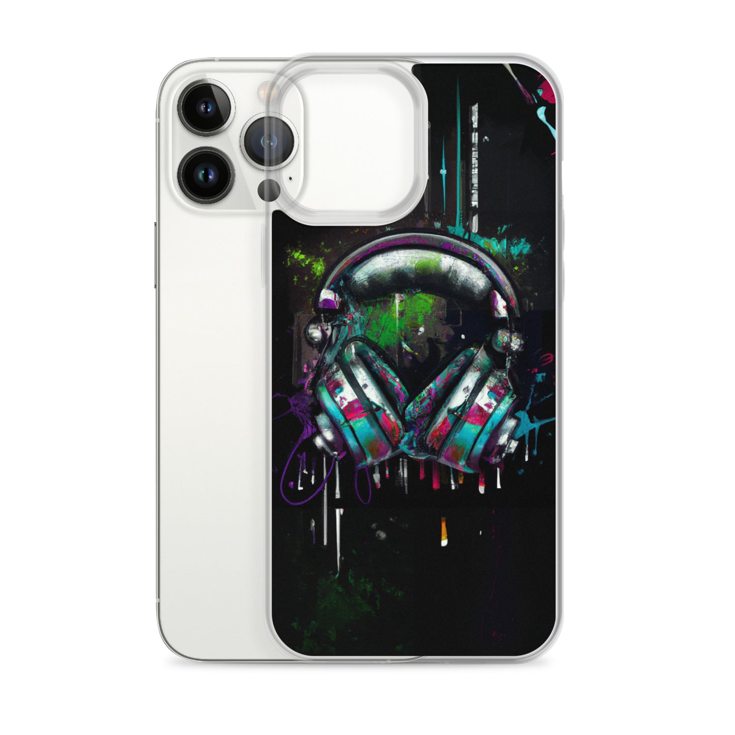 Headphones (v1) Clear Case for iPhone®