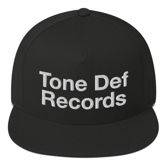 Tone Def Records Flat Bill Cap
