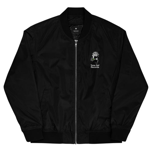 Tone Def Records x O/S (v2) Premium recycled bomber jacket