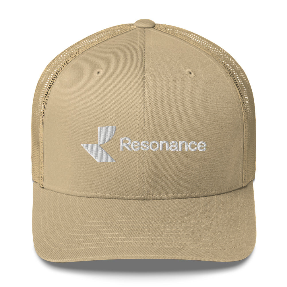 Resonance Type 1 Trucker Cap (White Text)