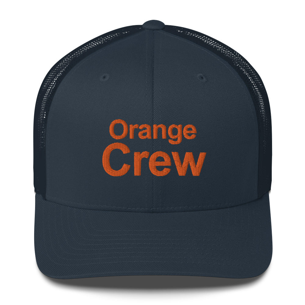 Orange Crew Trucker Cap