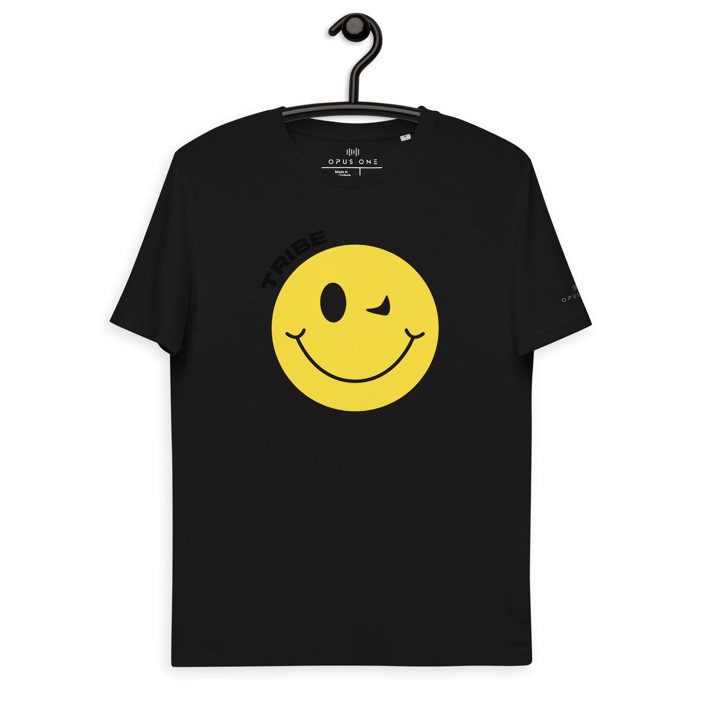 Smiley Tribe (v3) Unisex organic cotton t-shirt