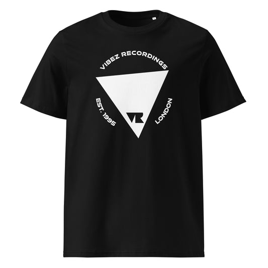 Vibez Recordings (New White Logo v1) Unisex organic cotton t-shirt