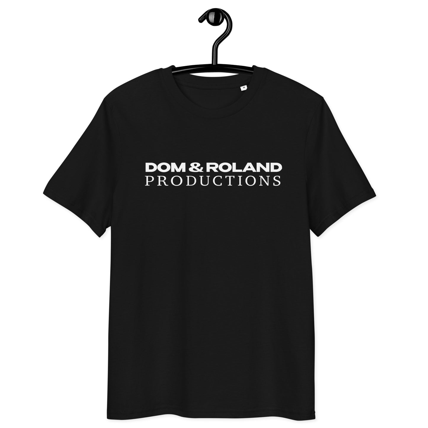 Dom & Roland (White Logo v1) Unisex organic cotton t-shirt