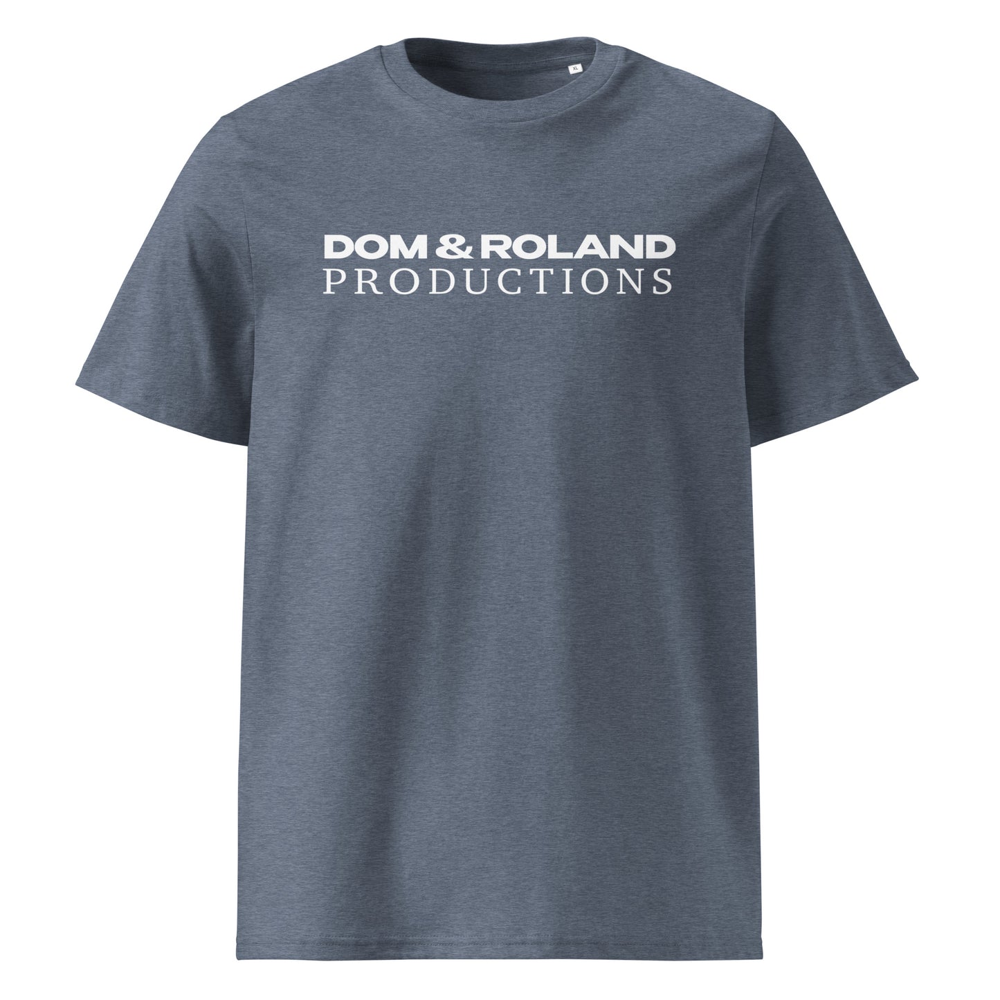 Dom & Roland (White Logo v1) Unisex organic cotton t-shirt