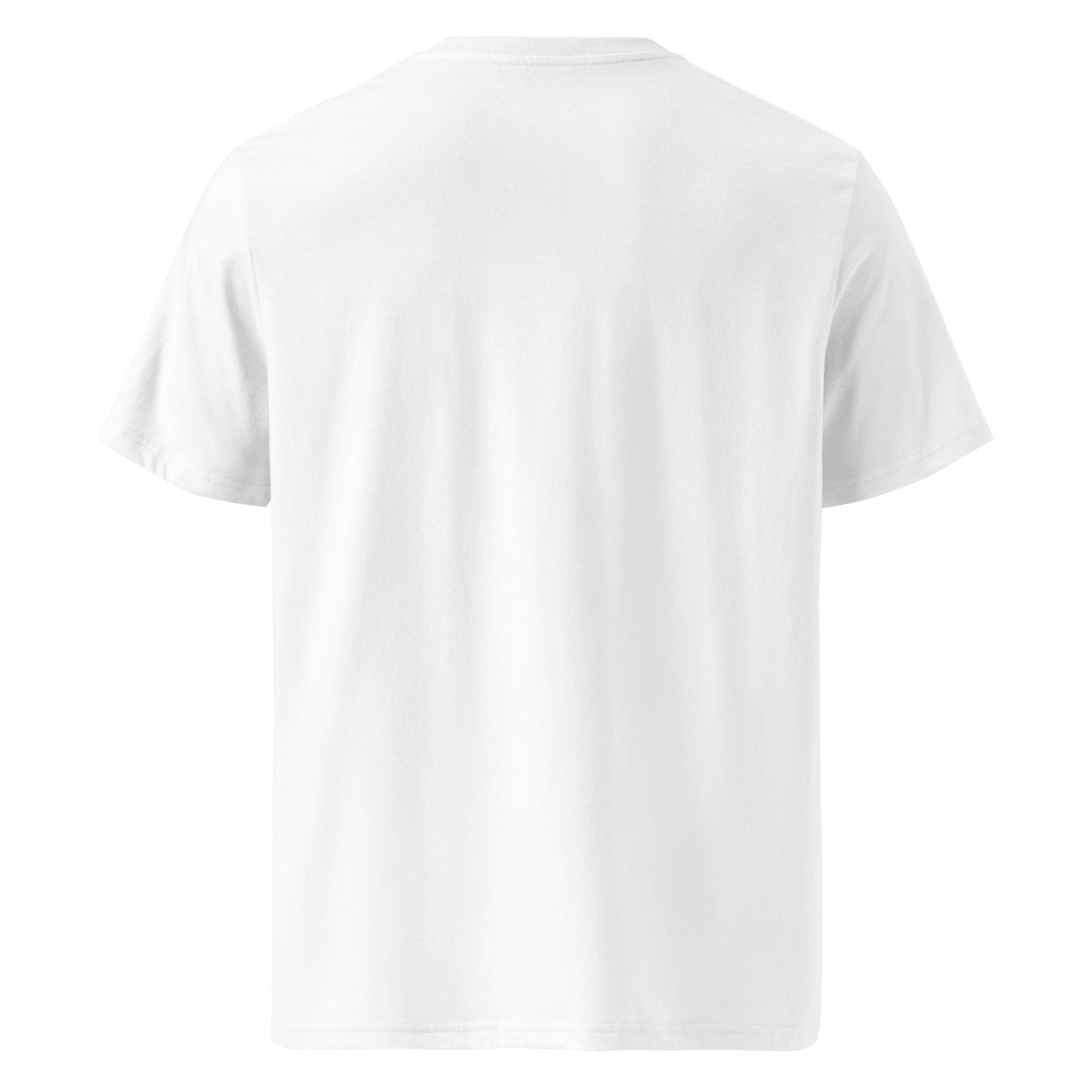 (LIMITED EDITION) HARDNOISE 'Untitled' Unisex organic cotton t-shirt (White)