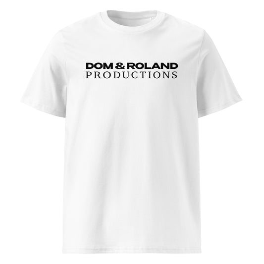 Dom & Roland (Black Logo v1) Unisex organic cotton t-shirt