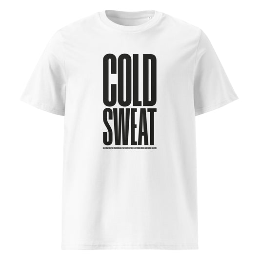 Breaks (Cold Sweat v1) Unisex organic cotton t-shirt (White)