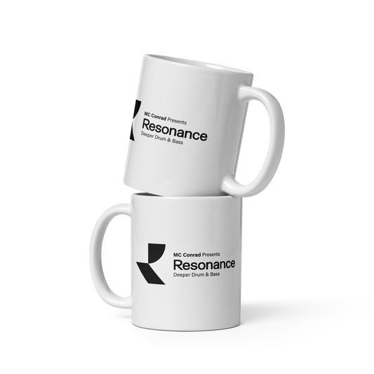 Resonance Type 1 White glossy mug