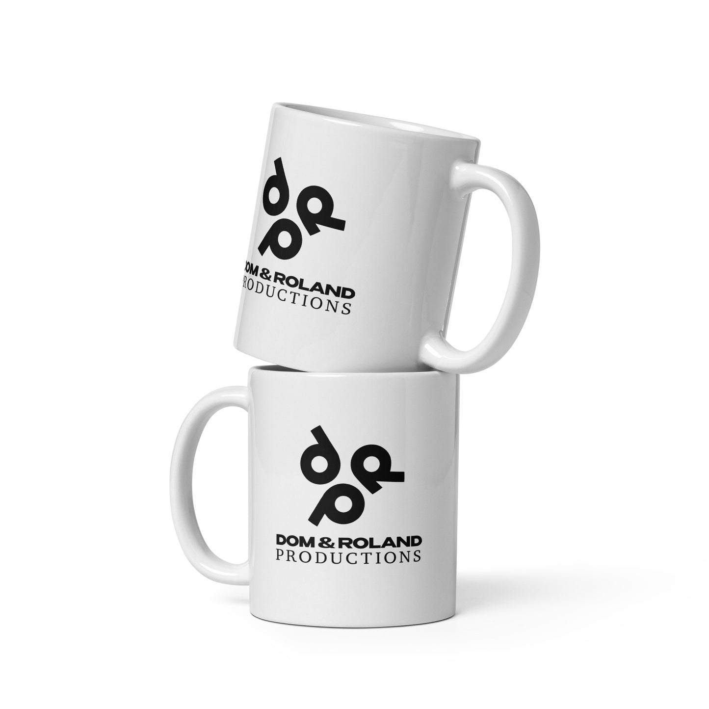 Dom & Roland Productions White glossy mug