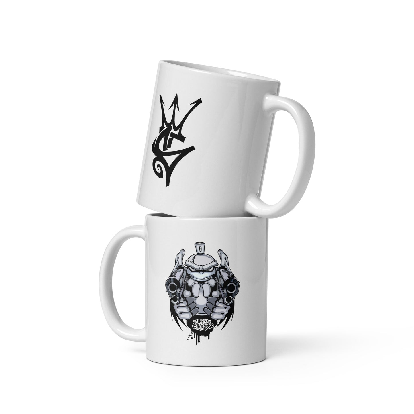 Wilder Stylez (v1) White glossy mug