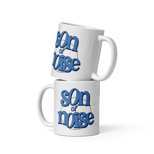 Son Of Noise (OG Logo) White glossy mug