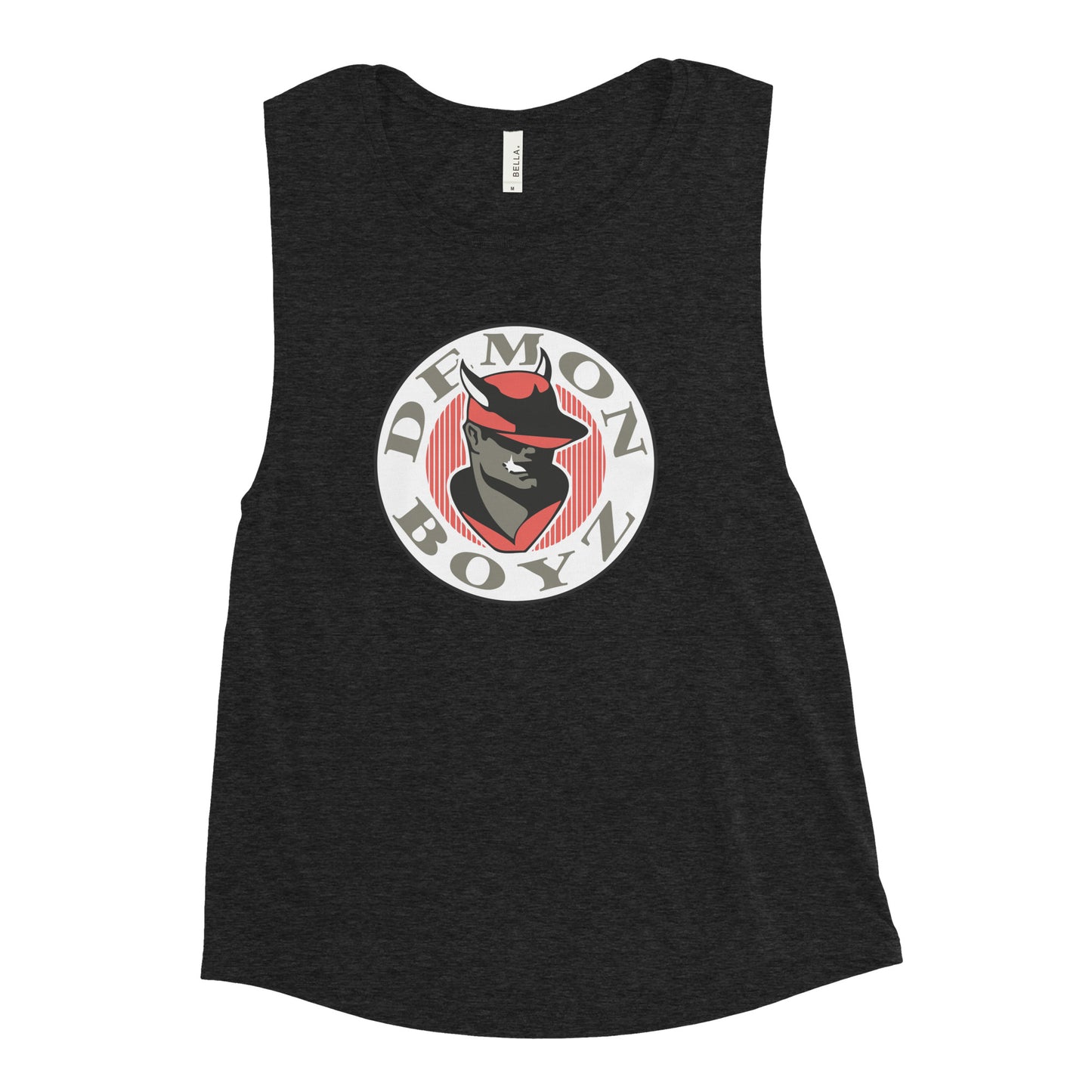 Demon Boyz (OG) Ladies’ Muscle Tank (White Text)