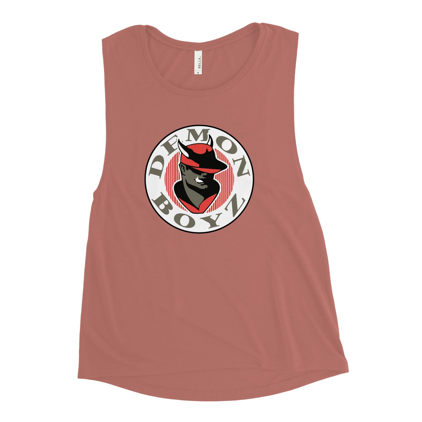 Demon Boyz (OG) Ladies’ Muscle Tank (White Text)