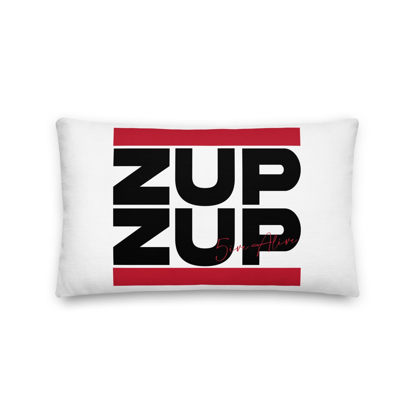 Zup Zup (Black Text) Premium Pillow