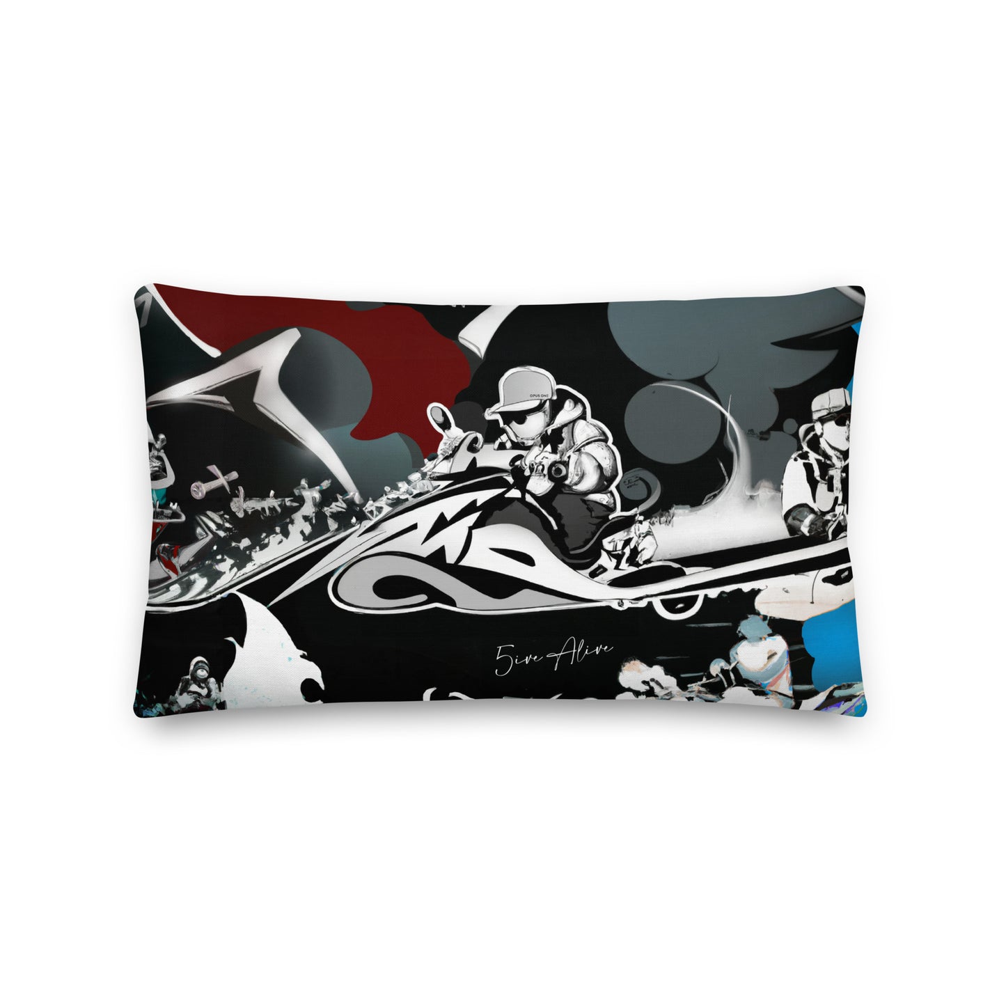 5ive Alive (Ltd Ed Jet Ski) Premium Pillow