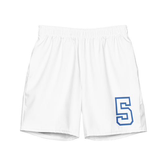 Five Alive (Blue 5) Recycled Swim Trunks