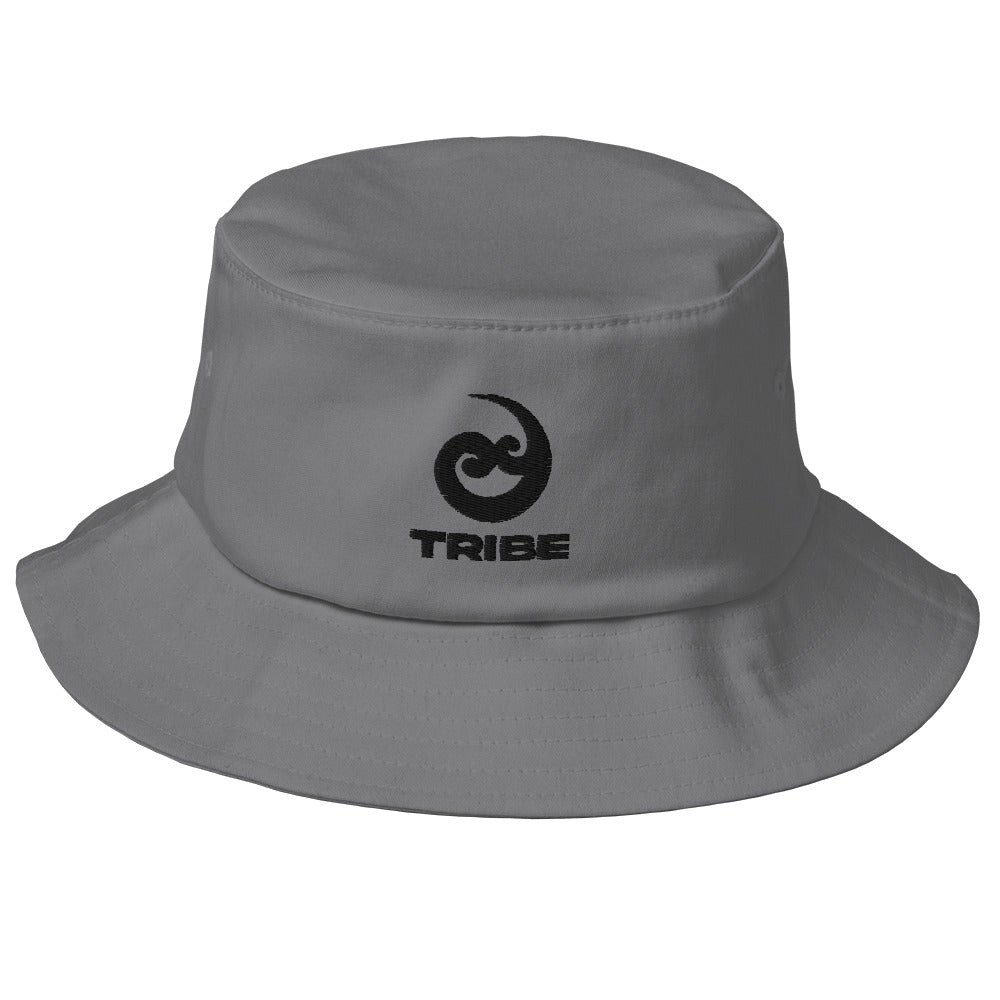 Tribe (v2 Black) Old School Bucket Hat