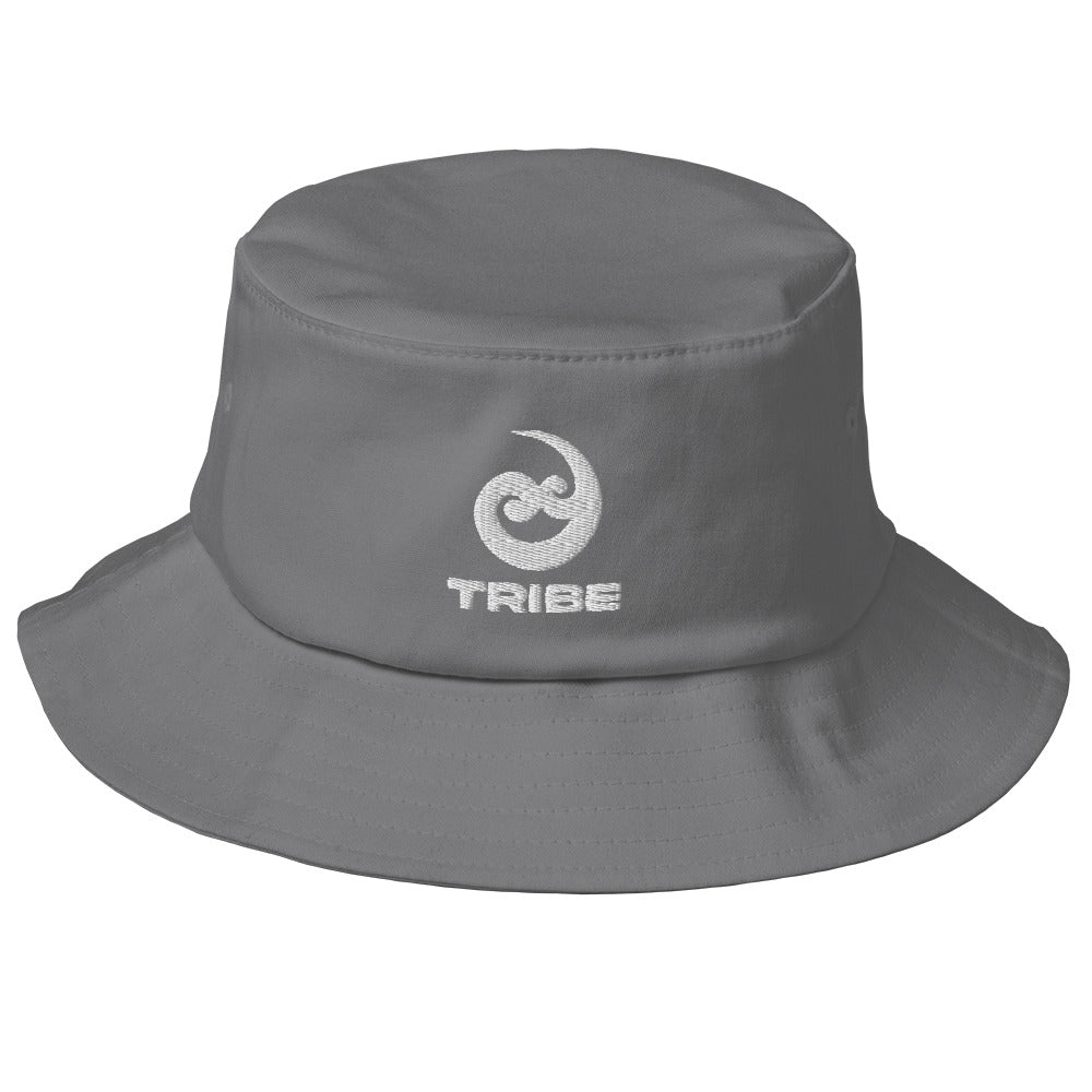 Tribe (v2 White) Old School Bucket Hat