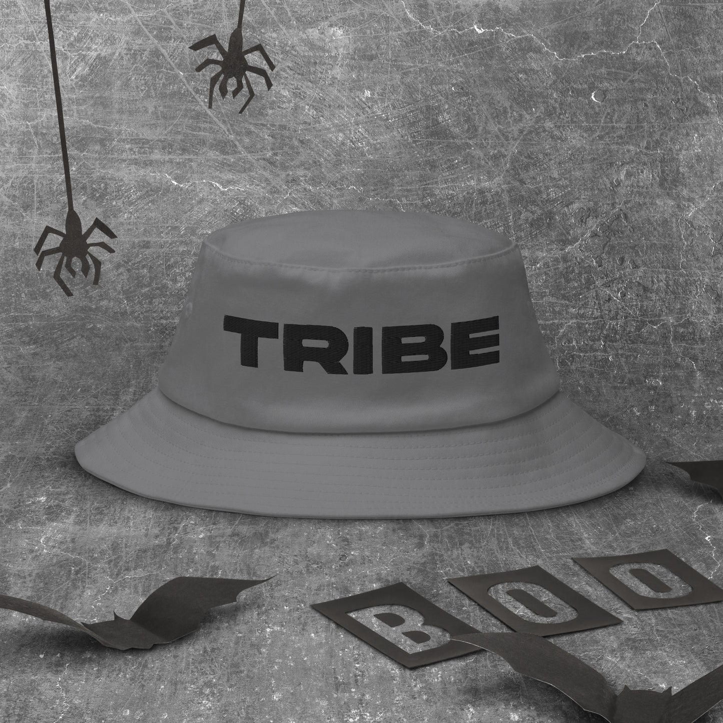 Tribe (v1 Black) Old School Bucket Hat